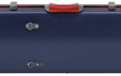 Cutie vioară Gewa Polycarbonat FUN 4/4 - 1/2 albastru / rosu