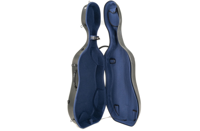 Cutie violoncel  Gewa Cutie violoncel Idea Original Carbon 2.9 Interior albastru inchis