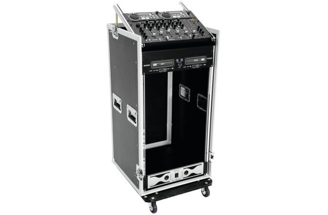 cutii cu rack Roadinger Special Combo Case Pro, 20U cu roți