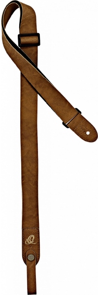 Ortega Vegan Series Ukulele-Strap - Tan + Bonus CONNECT-XX