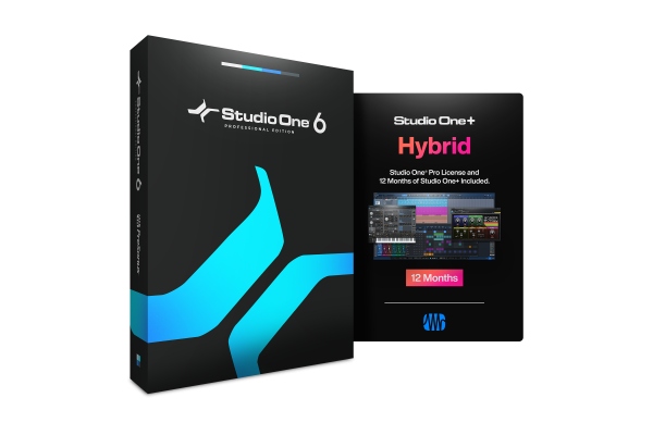 Presonus Studio One+ Hybrid 12 months of Studio One+ with Studio One Pro Perpetual License included