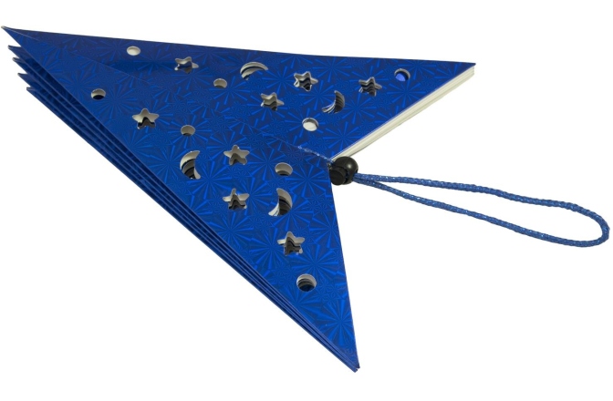 Decor crăciun Europalms Star Lantern, Paper, blue, 50 cm