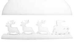 Decor iarnă Europalms Winter landscape made of  snow matting, flame retardant B1