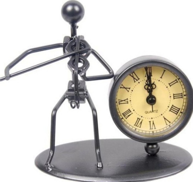 Gewa sculptura cu ceas Vioara