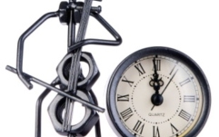 Decoratiune pentru camera Gewa sculptura cu ceas Violoncel