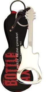 Bottle Axe: Bottle Opener/Key Fob (Silver)