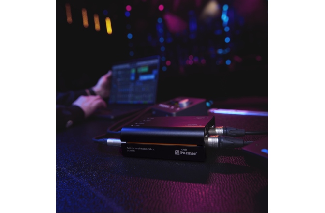 DI box pasiv cu 2 canale Palmer RIVER naab