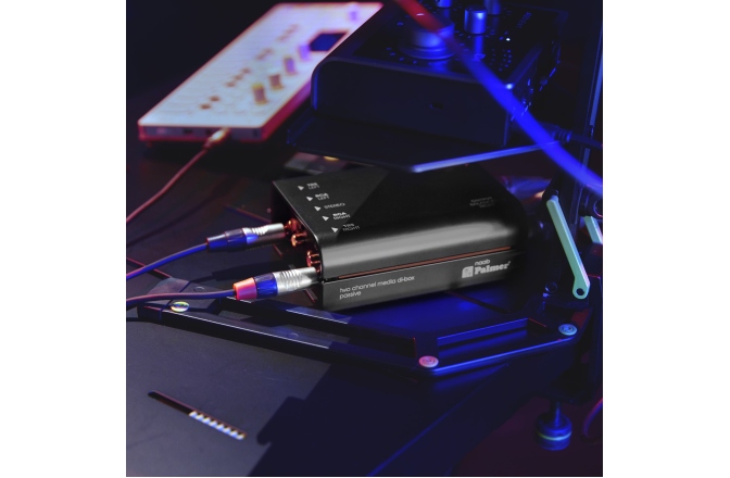 DI box pasiv cu 2 canale Palmer RIVER naab