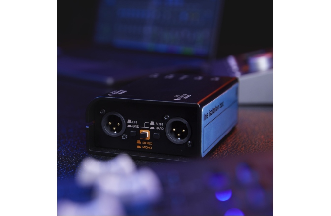 DI box pasiv cu 2 canale Palmer RIVER naab