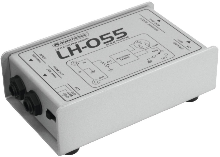 Omnitronic LH-055 PRO DI Box Passive