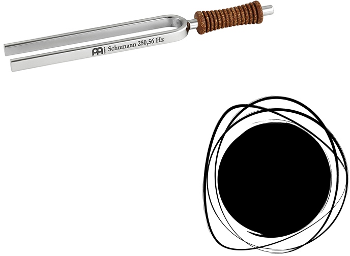 Meinl Tuning Fork - Schumann Resonance - 250.56 Hz