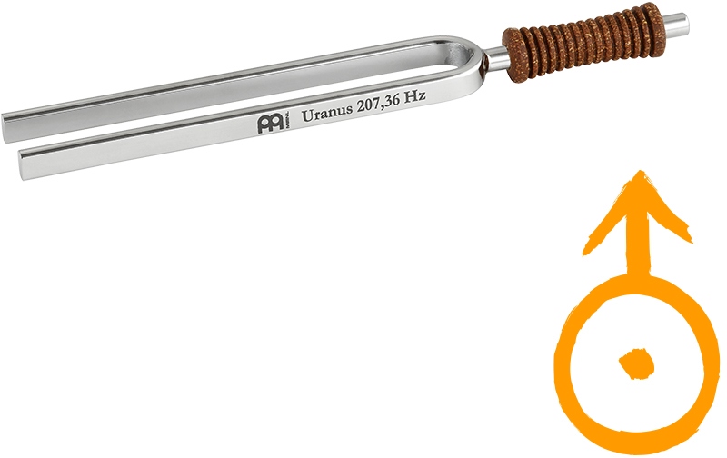 Meinl Tuning Fork - Uranus - 207.36 Hz