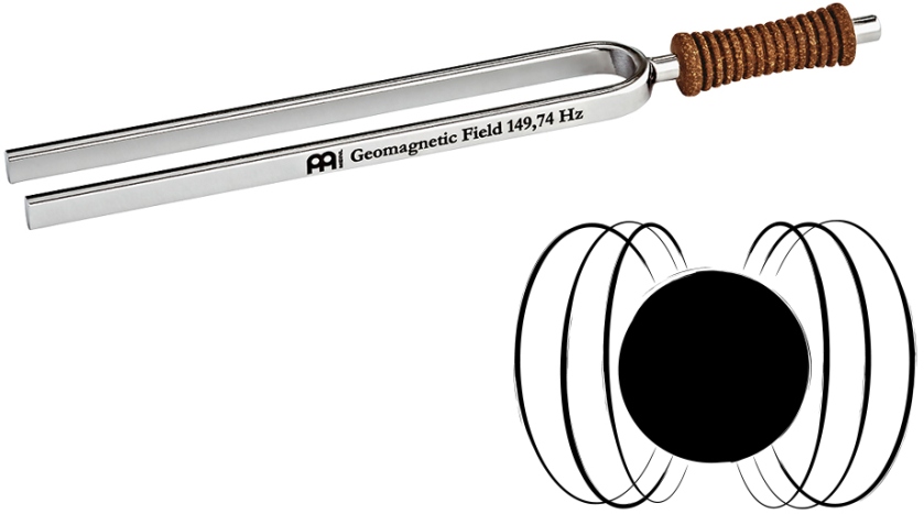 Meinl Planetary Tuned Tuning Fork, Geomagnetic Field - 149.74 Hz