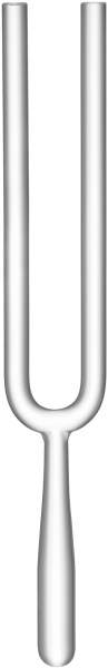 Meinl Solfeggio Crystal Tuning Fork 285 Hz / C#4
