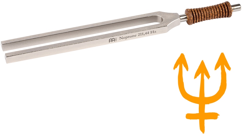 Meinl Therapy Tuning Fork - Neptune - 211.44 Hz