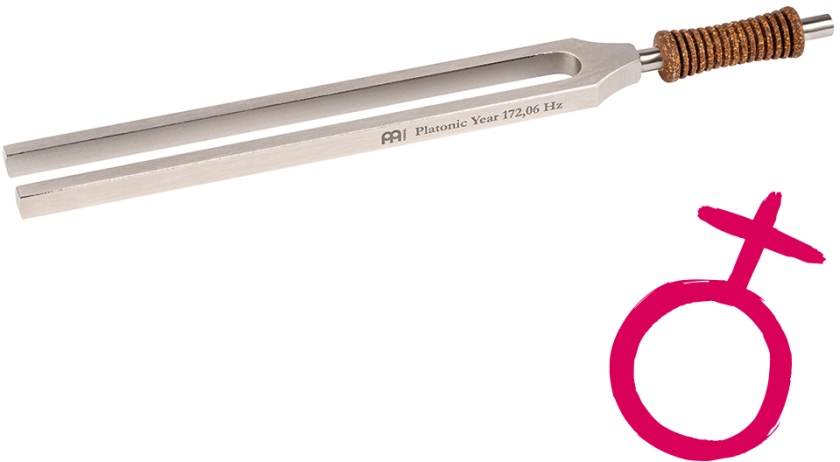 Meinl Therapy Tuning Fork - Platonic Year - 172.06 Hz
