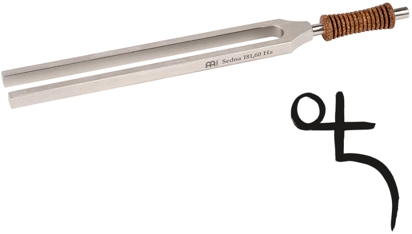 Meinl Therapy Tuning Fork - Sedna - 181.60 Hz