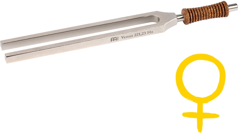 Meinl Therapy Tuning Fork - Venus - 221.23 Hz