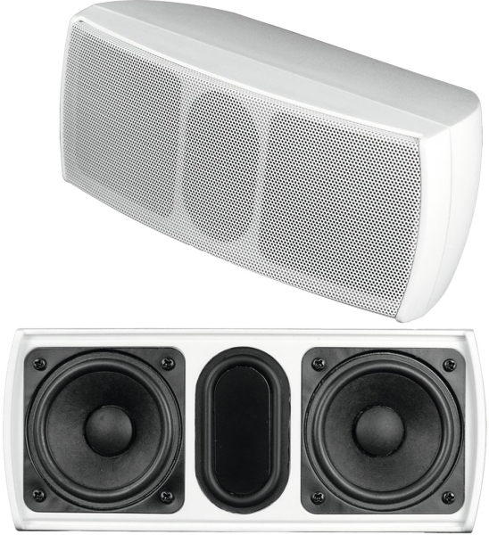 Omnitronic OD-22 Wall Speaker 8Ohms white