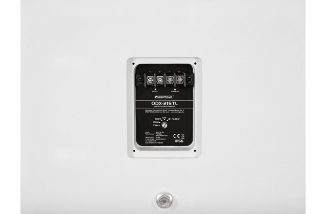 Difuzor de perete de 15" Omnitronic ODX-215TL Installation Speaker 100V white