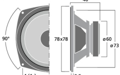 Difuzor full-range Monacor SP-30