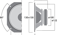 Difuzor full range Monacor SPH-60X