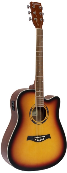 Dimavery DR-520 Dreadnought, Sunburst