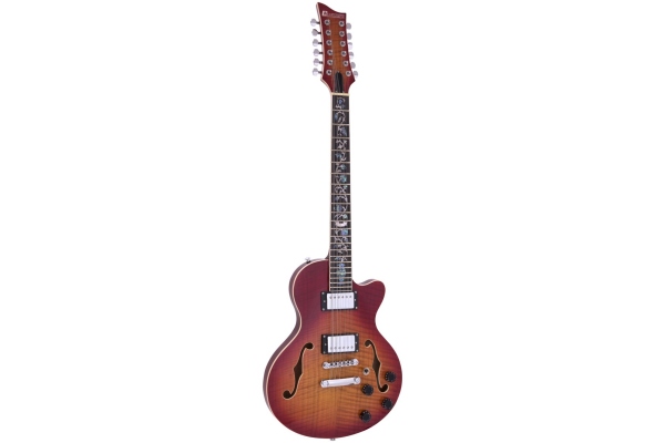 LP-612 Flamed Sunburst