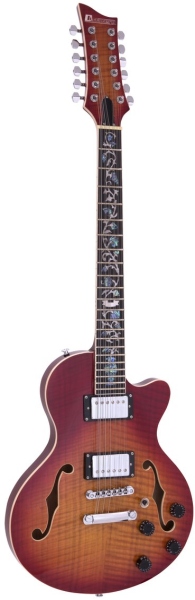 Dimavery LP-612 Flamed Sunburst