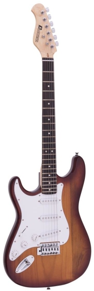 Dimavery ST-203 E-Guitar LH, sunburst