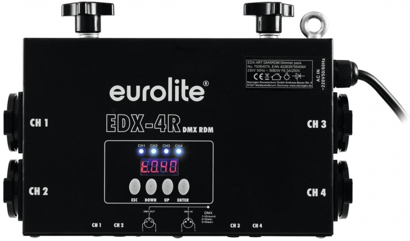 Eurolite EDX-4RT Dimmerpack
