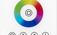 Dimmer de perete wireless pentru benzi LED RGB Eurolite LED Strip Wall Panel for RGB RF Controller