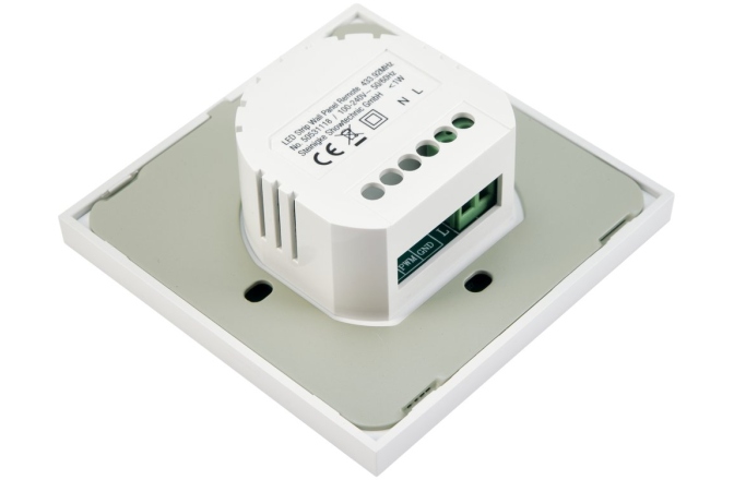 Dimmer de perete wireless pentru benzi LED RGB Eurolite LED Strip Wall Panel for RGB RF Controller