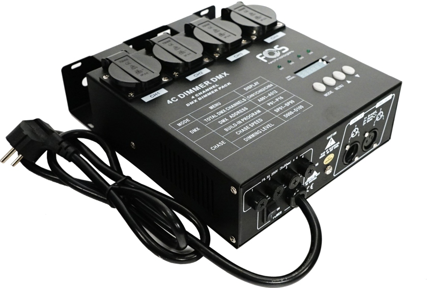 FOS 4ch Dimmer DMX