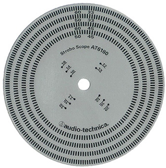 Audio-Technica AT6180 Stroboscopic Disc