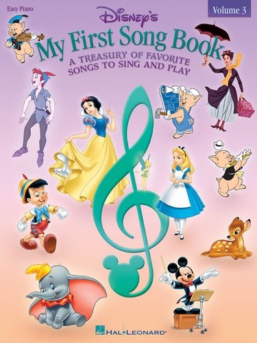DISNEY'S MY FIRST SONG BOOK VOLUME 3 EASY PIANO SONGBOOK BK