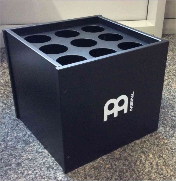 Meinl Didgeridoo Display without placement - for 9 Didgeridoos - black