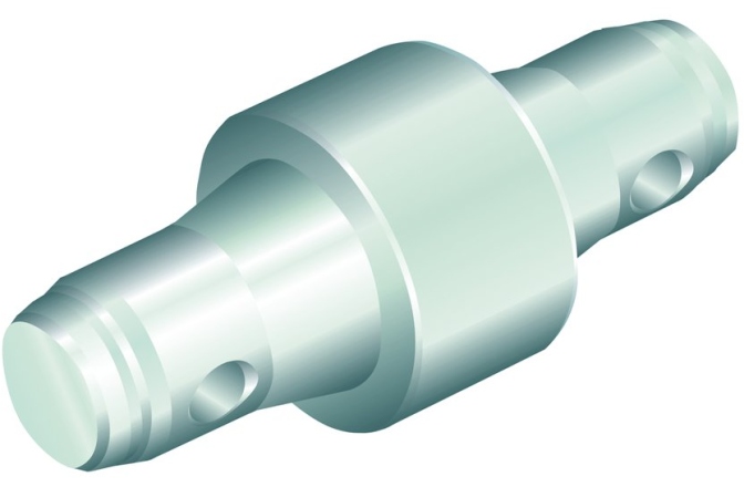 Distanțier Alutruss DECOLOCK Distance-Part 20mm bk