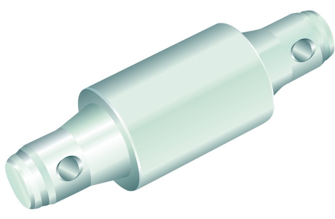 Distanțier Alutruss QUICK-LOCK Distance-Part 70mm bk