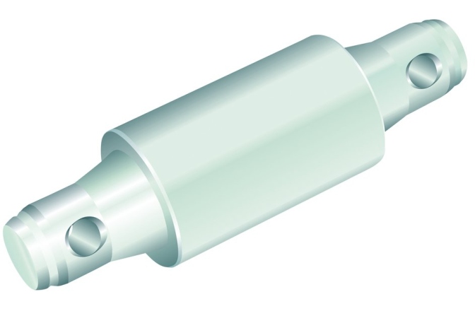 Distanțier Alutruss QUICK-LOCK Distance-Part 80mm bk