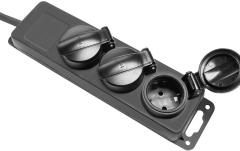 Distribuitor de Curent Adam Hall 3-Outlet Power Strip IP44 8747 IP 3