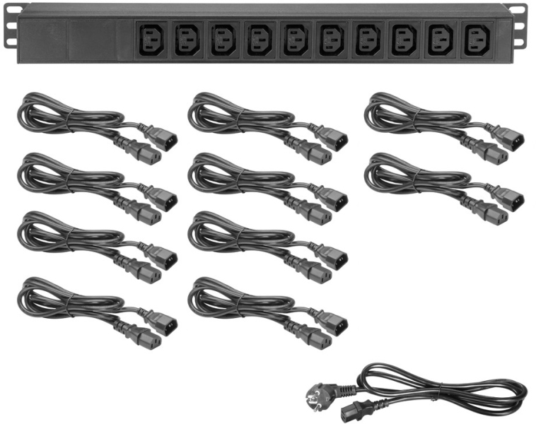 Adam Hall Power Strip 10 IEC