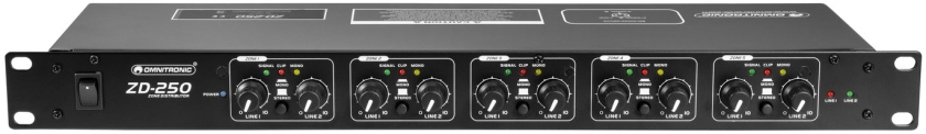 Omnitronic ZD-250B Zone Distributor