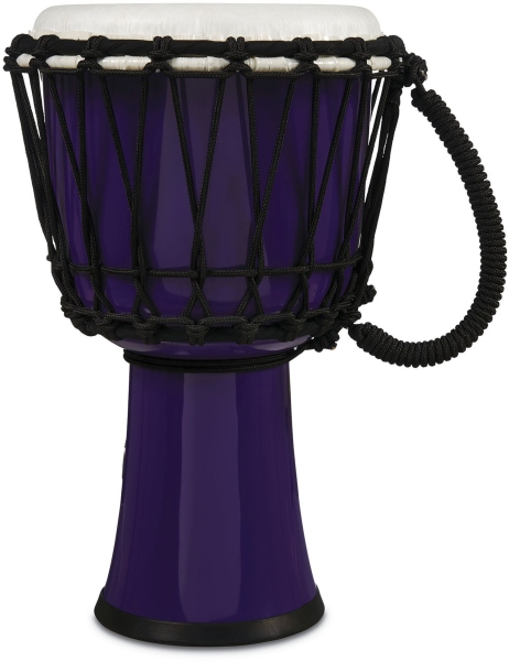 Latin Percussion Djembe World 7-inch Rupe Tuned Circle Lila