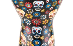 Djembe Meinl 10 Inch Synthetic Djembe, Synthetic Head, Day Of The Dead