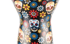 Djembe Meinl 10 Inch Synthetic Djembe, Synthetic Head, Day Of The Dead