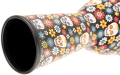 Djembe Meinl 10 Inch Synthetic Djembe, Synthetic Head, Day Of The Dead