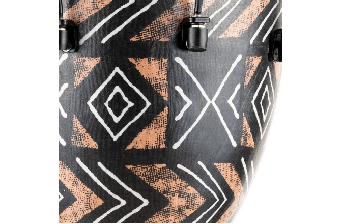 Djembe Meinl 10 Inch Synthetic Djembe, Synthetic Head, Kanga Sarong