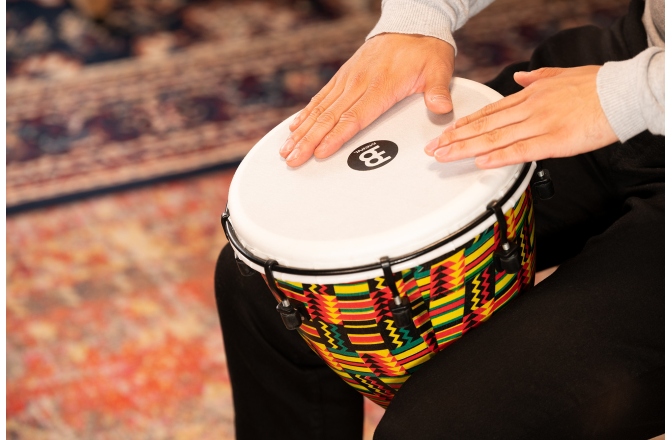 Djembe Meinl 10 Inch Synthetic Djembe, Synthetic Head, Simbra
