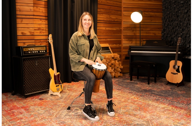 Djembe Meinl Headliner Rope Tuned Nile Series Djembe - 8" Small